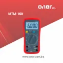 MTM-100 MULTIMETRO AUTOMOTRIZ DIGITAL 