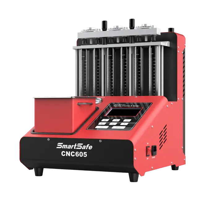 CNC-605A BANCO DE PRUEBAS GDI Y LIMPIADOR ULTRASONICO P/6 INYECTORES 220V, 50HZ, 1HP