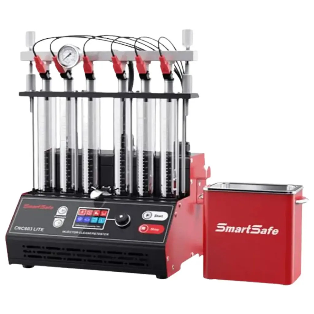 CNC-603Lite BANCO PRUEBAS Y LIMPIADOR ULTRASÓNICO P/ 6 INYECTORES 220V,50HZ,1PH