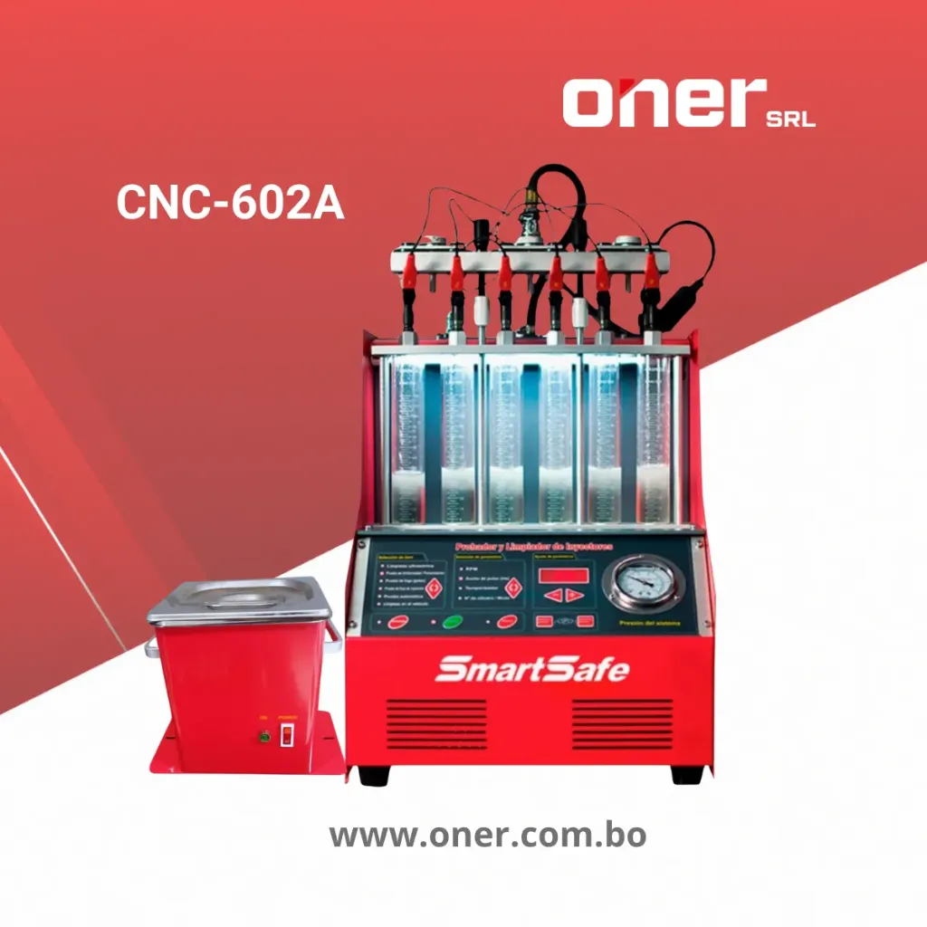 [S-703010045] CNC-602A BANCO PRUEBAS Y LIMPIADOR ULTRASÓNICO P/ 6 INYECTORES 220V,50HZ,1PH